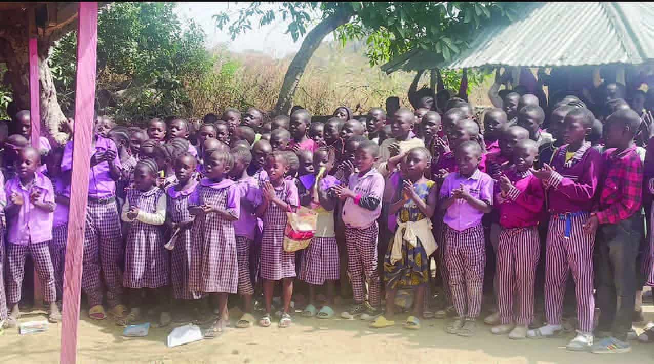 Children who are sponsored attend school.