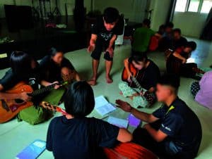 Victory student teaches youth